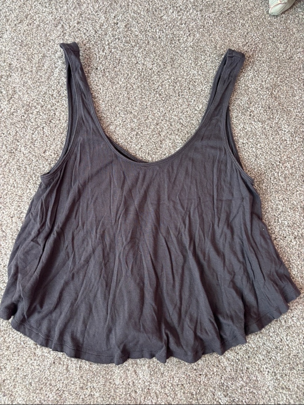 AE Gray Flowy Tank